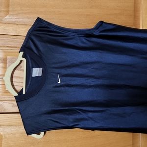 Nike Navy Sleeveless Shirt Size M